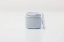 100ml white plastic jar with sealing disc