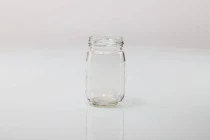 190ml round-sided glass jar with jar mouth for 53TO deep finish caps - 70 pcs