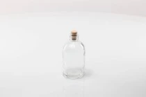 Μπουκάλι γυάλινο στρογγυλό 100ml για λικέρ ή δειγματισμό ελαιολάδου (PP20)
