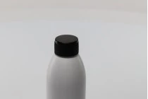 Bouchon en plastique PP 24 blanc ou noir avec joint intérieur Bouchon en plastique PP 24 blanc ou noir avec joint intérieur