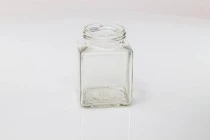 580ml square jar with 70TO deep finish for sauces, honey and sweet preserves.