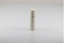 Μπουκαλάκι airless για κρέμα 30 ml πλαστικό λευκό με ασημί ρίγα Μπουκαλάκι airless για κρέμα 30 ml πλαστικό λευκό με ασημί ρίγα
