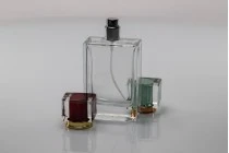 Rectangular 70ml glass perfume bottle 15/400