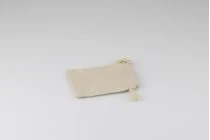 Stoffsäckchen, beige  80x100mm -50 Stücke