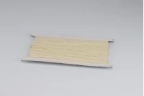 Treccia decorativa  a grograin in iuta, di colore avorio, con una larghezza di 10 mm (10 metri al pezzo).-immagine_360