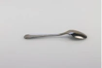 Cuillères à café faites à la main en acier inoxydable de 112 mm - 6 pcs