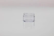 Βαζάκι ακρυλικό διαφανές 25 ml με καπάκι - 12 τμχ Βαζάκι ακρυλικό διαφανές 25 ml με καπάκι - 12 τμχ