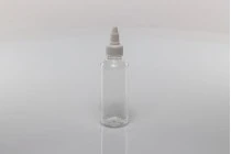 PET-Flasche 100 ml transparent mit weißem twist up Deckel für E- Liquids 50 Stücke PET-Flasche 100 ml transparent mit weißem twist up Deckel für E- Liquids 50 Stücke