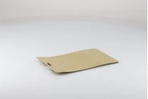 Σακουλάκια κραφτ τύπου Doy Pack, με κλείσιμο "zip", εσωτερική επένδυση αλουμινίου και δυνατότητα σφράγισης με θερμοκόλληση 140x70x230 mm - 50 τμχ