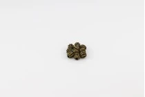 Χάντρες μεταλλικές μικρές 0,7x0,8 mm