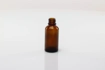 Μπουκαλάκι για μερίδα ελαιολάδου 30 ml γυάλινο καραμελέ