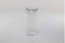 Βαζάκι 410 ml πλαστικό (PET) 65x150 mm διάφανο με καπάκι - 6 τμχ Βαζάκι 410 ml πλαστικό (PET) 65x150 mm διάφανο με καπάκι - 6 τμχ
