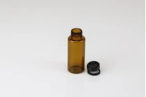 Φιαλίδιο 15 ml γυάλινο καραμελέ με μαύρο, πλαστικό καπάκι ασφαλείας (κουμπωτό) για φάρμακα και ομοιοπαθητικά Φιαλίδιο 15 ml γυάλινο καραμελέ με μαύρο, πλαστικό καπάκι ασφαλείας (κουμπωτό) για φάρμακα και ομοιοπαθητικά
