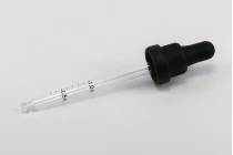 Dropper 100 ml with black wide tamper-evident cap and rubber teat in shiny black or black MAT - individually wrapped Dropper 100 ml with black wide tamper-evident cap and rubber teat in shiny black or black MAT - individually wrapped