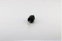 Σταγονομετρητής 10 ml με ασφάλεια CRC, πιπίλα σε μαύρο ΜΑΤ και διαβάθμιση - κατάλληλη και για ηλεκτρονικό τσιγάρο (ατομική συσκευασία)