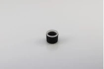 Schwarze Kunststoffkappe mit Sicherung PP18 - 20 Stk