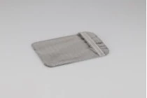Sachets avec fermeture éclair 105 x 150 mm, dos argenté non tissé, face transparente et eurohole - 100 pcs