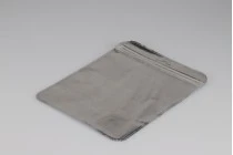 Non-woven zip lock bags with Eurohole, silver back side and transparent front side in size 150x200 mm - 100 pcs Non-woven zip lock bags with Eurohole, silver back side and transparent front side in size 150x200 mm - 100 pcs
