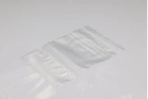 Transparent zip lock plastic bags in size 140x200 mm - 100 pcs Transparent zip lock plastic bags in size 140x200 mm - 100 pcs