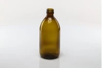 Bottiglia farmaceutica in vetro ambrato da 500 ml per profumi ed oli essenziali.