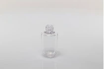 Μπουκαλάκι PET 50 ml με λευκή αντλία και διάφανο καπάκι Μπουκαλάκι PET 50 ml με λευκή αντλία και διάφανο καπάκι