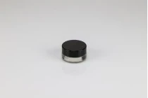 5ml Glas, transparent mit Deckel und Innendichtung