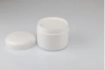 Πλαστικό βάζο 300 ml λευκό, δίπατο με πλαστικό παρέμβυσμα Πλαστικό βάζο 300 ml λευκό, δίπατο με πλαστικό παρέμβυσμα