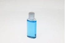 Μπουκαλάκι 60 ml PET οβάλ με flip-top καπάκι για αντισηπτικό χεριών Μπουκαλάκι 60 ml PET οβάλ με flip-top καπάκι για αντισηπτικό χεριών