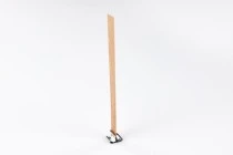 Φυτίλια ξύλινα 13x150 mm με μεταλλική βάση για κεριά - 25 τμχ