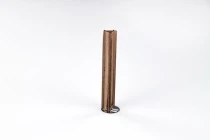 Holzdochte 15x100 mm in Form einer Pyramide mit Metallbasis für Kerzen - 5 Stk Holzdochte 15x100 mm in Form einer Pyramide mit Metallbasis für Kerzen - 5 Stk