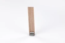 Wooden wicks 16x85 mm with metal base for candles - 25 pcs Wooden wicks 16x85 mm with metal base for candles - 25 pcs