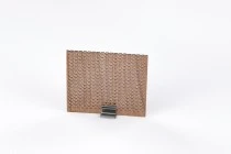 Φυτίλια ξύλινα 70x60 mm με μεταλλική βάση για κεριά - 5 τμχ