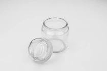 Barattolo in vetro da 500 ml, trasparente con tappo e chiusura ermetica Barattolo in vetro da 500 ml, trasparente con tappo e chiusura ermetica