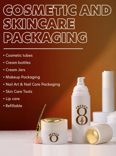 Cosmetic and skincare packaging