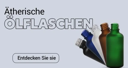 Ätherische Ölflaschen