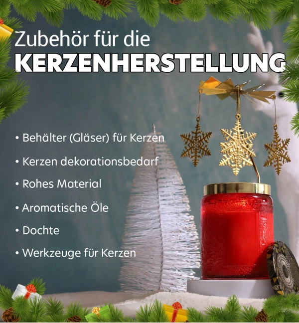 Zubehör für die Kerzenherstellung