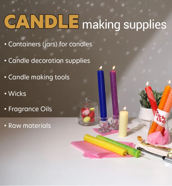 Candle making supplies